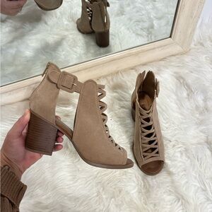 Soda Strappy Heeled Sandals